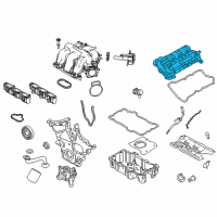 OEM 2008 Mercury Milan Valve Cover Diagram - 6E5Z-6582-GA