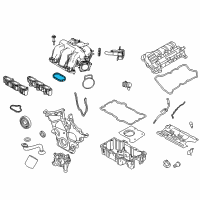 OEM 2005 Ford Five Hundred Plenum Gasket Diagram - 3F1Z-9H486-AA