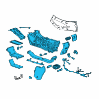 OEM 2019 Buick LaCrosse Center Console Diagram - 26243943