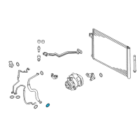 OEM BMW M4 Gasket Ring Diagram - 64-50-8-363-041