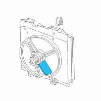 OEM Dodge Lancer Cooling Fan Blade Diagram - 4266456