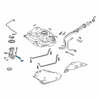 OEM 2022 Toyota Corolla Fuel Gauge Sending Unit Diagram - 83320-10260