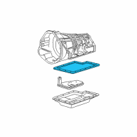 OEM 2006 Lincoln Navigator Pan Gasket Diagram - 5L7Z-7A191-AA