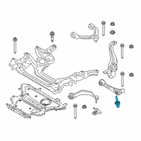 OEM BMW M8 Wheel Suspension Joint Diagram - 31-10-6-852-536