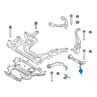 OEM BMW 540i Wheel Suspension Joint Diagram - 31-10-6-852-536