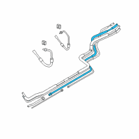 OEM Ford E-350 Super Duty AC Tube Diagram - AC2Z-19867-A