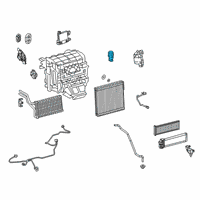 OEM 2021 Toyota Avalon Expansion Valve Diagram - 88515-06140