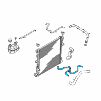 OEM 2022 Ford Police Interceptor Utility Water Hose Diagram - L1MZ-8C289-B
