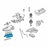 OEM 2012 Toyota 4Runner Intake Manifold Diagram - 17111-31200