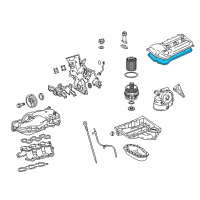 OEM 2012 Toyota 4Runner Valve Cover Gasket Diagram - 11214-31030