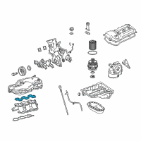 OEM 2010 Toyota FJ Cruiser Plenum Gasket Diagram - 17176-31140