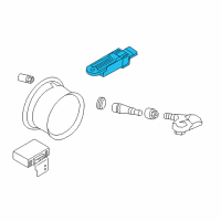 OEM Nissan Armada Antenna-Tire Pressure Diagram - 40740-6JL0A