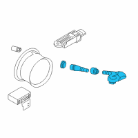 OEM Nissan Armada Tpms Tire Pressure Monitoring Sensor Diagram - 40700-5UV0A