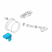 OEM 2017 Nissan Armada Antenna-Tire Pressure Diagram - 40740-5ZE0A