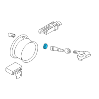 OEM 2018 Infiniti Q70 Cap-Tire Pressure Diagram - 40703-JK00B