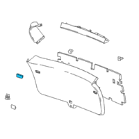 OEM 2021 Buick Envision Cargo Lamp Diagram - 13519302