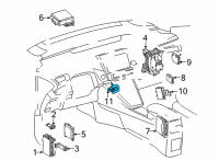 OEM 2019 Toyota Mirai Relay Diagram - 85940-62020
