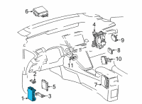 OEM Toyota Mirai Junction Block Diagram - 82730-62010
