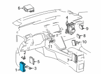 OEM 2019 Toyota Mirai Junction Block Diagram - 82730-62010