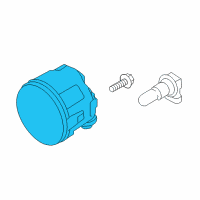 OEM Nissan Murano Lamp Fog RH Diagram - 26150-8999B