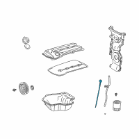 OEM Scion Dipstick Diagram - 15301-28041