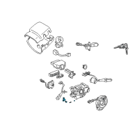 OEM 1996 Toyota Tacoma Headlamp Switch Diagram - 84112-09090