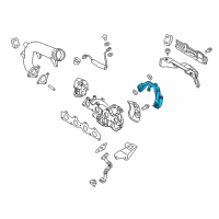 OEM Hyundai Pipe & Hose Assembly-Turbo Changer WATERFEED Diagram - 28235-2B730