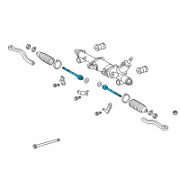 OEM 2019 Lexus IS300 End Sub-Assembly, Steering Diagram - 45503-53010