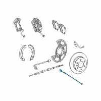 OEM 2009 Dodge Sprinter 3500 Sensor-Wheel Speed Diagram - 68013830AA