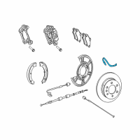 OEM Dodge Sprinter 2500 Line-Brake Diagram - 68013581AB