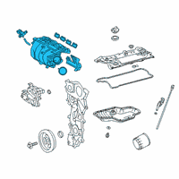 OEM Lexus ES250 MANIFOLD ASSY, INTAK Diagram - 17120-25020