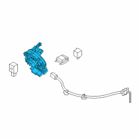 OEM 2016 Kia K900 Clock Spring Contact Assembly Diagram - 934903T220