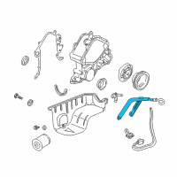 OEM 2007 Mercury Monterey Tube Assembly Diagram - 3F2Z-6754-AA