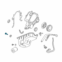 OEM Mercury Monterey Oil Level Sensor Diagram - F2AZ-6C624-B