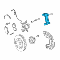 OEM Dodge Dart Adapter-Disc Brake CALIPER Diagram - 68160694AC