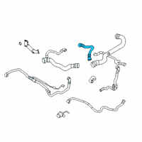 OEM 2022 BMW X4 HOSE COOLANT PUMP Diagram - 17-12-8-670-673