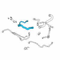 OEM BMW X3 HOSE, RADIATOR-ENGINE Diagram - 17-12-8-670-667