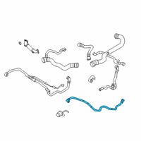 OEM 2021 BMW X4 HOSE, RADIATOR Diagram - 17-12-9-894-759