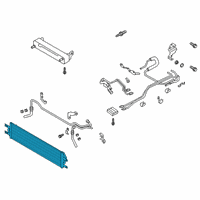 OEM 2020 Ford Explorer Oil Cooler Diagram - L1MZ-7A095-B