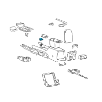 OEM Hyundai Lock Assembly-ARMREST Diagram - 84670-39300-LK