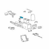 OEM Hyundai Drink Holder Diagram - 84790-39510-FS