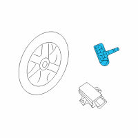 OEM Chrysler 200 Sensor-Tire Pressure Diagram - 68078768AC