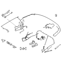 OEM 2015 BMW 228i xDrive Hydraulic Line, Clamping Rod, Left Diagram - 54-34-7-421-761