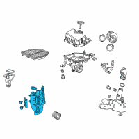 OEM Tube Assembly C, Air In. Diagram - 17254-R4H-A00