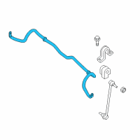 OEM 2013 Nissan Sentra Stabilizer-Front Diagram - 54611-3SH0A