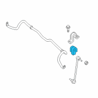 OEM Nissan Sentra Bush-Stabilizer Diagram - 54613-3RA0A