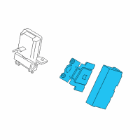 OEM 2017 Ford F-150 Module Diagram - JL3Z-19H332-AA