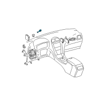 OEM Toyota Stoplamp Switch Diagram - 84340-09310