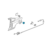 OEM 2005 Acura RSX Adapter, Fuel Cap Diagram - 63915-S6M-300ZZ