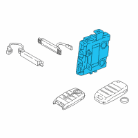 OEM 2018 Kia Niro Module Assembly-Smart Key Diagram - 95480G5000